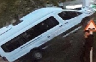 Park sahasının bittiğini görmedi 3 metreden aşağı...