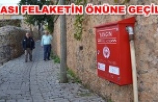 Tophane’deki yangın dolapları yenilendi