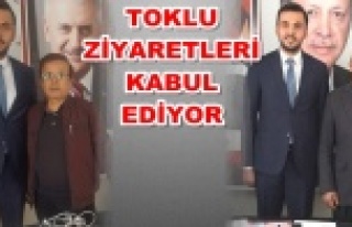 Yeni başkanın ilk ziyaretçileri