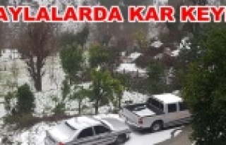 Alanya beyaza büründü