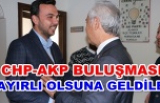 Alanya CHP'den Ak Parti'ye ziyaret