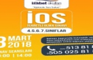 İOS sınav başvuruları başladı