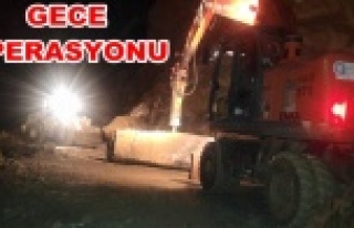 Taşatan yolu trafiğe açıldı