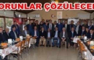 Türkdoğan 20 mahalle muhtarı ile buluştu