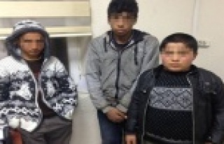 3 çocuk hırsızlıktan yakalandı