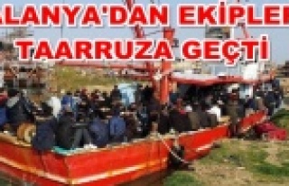 Akdeniz açıklarında 192 mülteci yakalandı