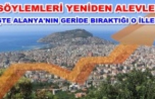 Alanya 22 ili nüfusta solladı