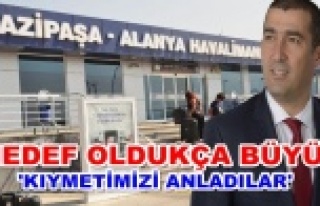 Başkan Çelik, GZP-Alanya'nın hedefini açıkladı