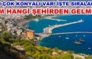 İşte Alanya'nın yerli ve yabancı dağılımı