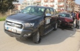 Komşuda trafik kazası: 1 yaralı