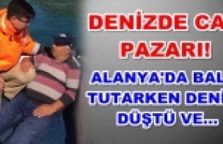 Sahil güvenlik boğulmaktan kurtardı