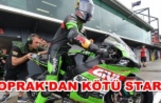 Tek Teker Arif'in oğlu sezona iyi başlamadı