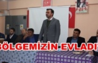 Toklu baba ocağında coşku ile karşılandı