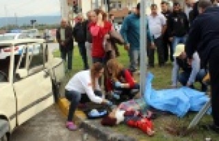 Trafik kazasında ağır yaralanan kadın 25 gün...