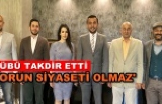 Akdağ ekibi Toklu'yu ziyaret etti