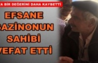 Alanya'da eğlence sektörünü başlatan isim...