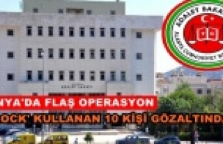 Alanya'da FETÖ operasyonu: 10 kişi gözaltında