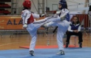 Alanya'da taekwondo heyecanı başladı