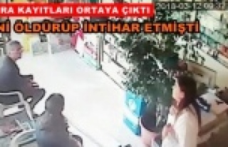 Alanya'daki cinayet anı saniye saniye kameralarda