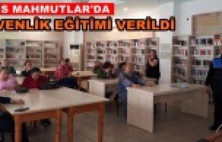 Alanya polisi kursiyerlerle buluştu