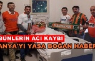 Alanyaspor tribünlerinin sevilen ismi vefat etti
