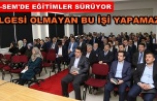 ALKÜ-SEM’de yöneticilik sertifika eğitimi