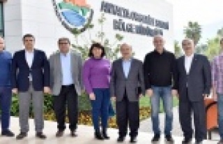 Başkan Bahar'a hayırlı olsun ziyareti