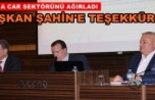 Başkan Şahin üyelerin sorunlarını dinledi