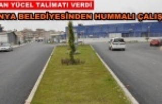 Hastane çevresine sıcak ve sessiz asfalt