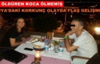 Karısını öldürüp intihar eden şahıs uyandı