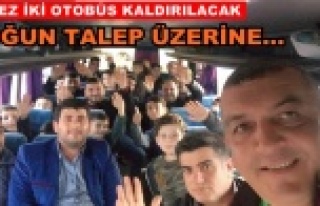 KEYDER maç için otobüs kaldırıyor