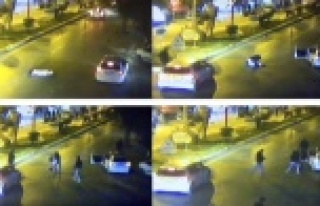 Küçük kızın ölümüne neden olan kaza kameralara...