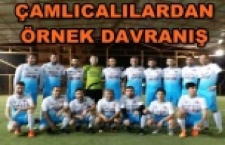 Maç için maçı ertelediler