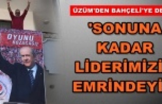 MHP'li yöneticiden Bahçeli'ye destek
