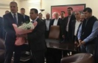 Recep Çalış göreve başladı