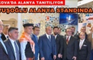 Rusların Tarkan’ı Alanya standında