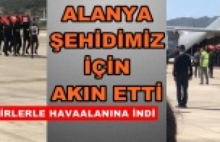 Şehidimiz geldi!