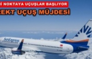 Sunexpress'ten Alanya'ya uçuş müjdesi