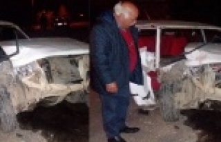 Trafik kazası: 2 yaralı var