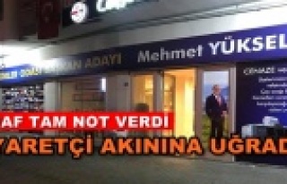 Yüksel'in seçim ofisi dolup taşıyor