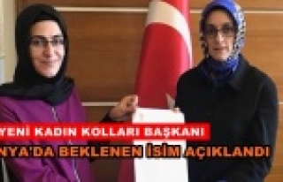 Alanya AKP kadın kolları başkanı belli oldu