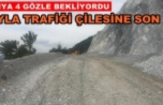 Alanya'da beklenen o yol trafiğe açıldı