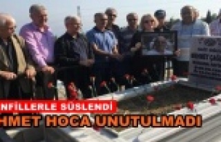 Alanya'da mezarı başında dualarla anıldı