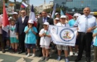 Alanya'da otizm oyunları yapıldı