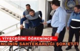 Alanya'da sahtekar dilenci