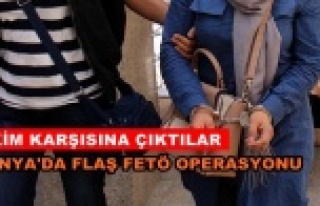 Alanya'daki FETÖ ablaları gözaltına alındı