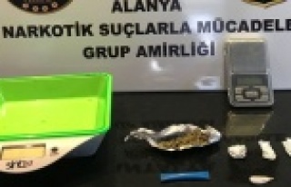 Alanya'daki uyuşturucu taciri tutuklandı