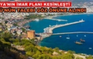 Alanya'nın imar planına rekor itiraz