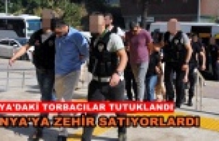 Alanya’da gözaltına alınan 8 torbacı tutuklandı
