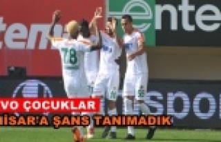 Alanyaspor 3 golle 3 puanı aldı